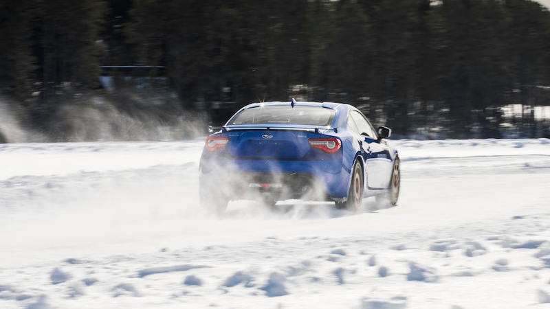 Illustration for article titled The Subaru BRZ Proves A Modern Rear-Wheel Drive Car Is Great For Winter Driving